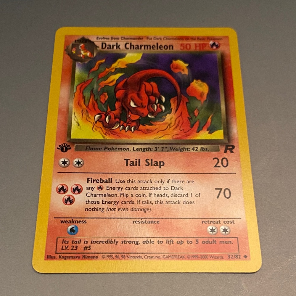Dark Charmeleon 32/82 – 1st Edition Team Rocket –